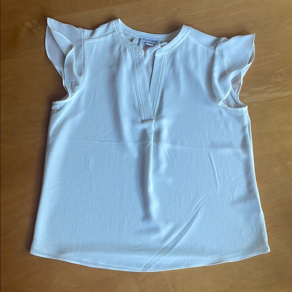 Calvin Klein White Blouse